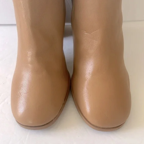 Franco Sarto Vintage Nostalgia L-Cindy Tall Knee High Boots Camel Size 10 NWT - Picture 7 of 8